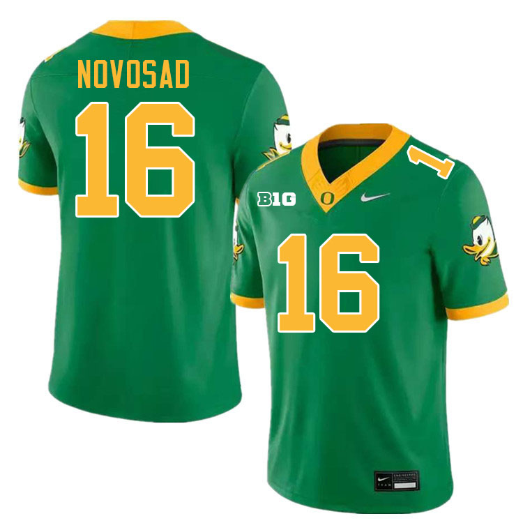 Austin Novosad Oregon Jersey,Oregon Ducks Football Uniforms Youth-Green 2024